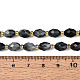 Натуральный орлиный глаз бусы&nbsp;G-N342-35-8x6-03-5