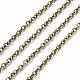 Brass Cable Chains CHC024Y-AB-FF-1