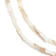 Eau douce naturelle de coquillage perles brins SHEL-G013-01H-3