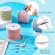 Kit per la creazione di elastici per capelli color macaron fai da te DIY-TA0004-55-4