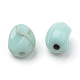 Perles acryliques craquelées CACR-S008-02-2