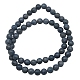 Natural Blue Coral Round Beads CORA-J001-01-4mm-2