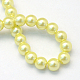 Perlas de perlas de vidrio pintado para hornear HY-Q003-5mm-64-4
