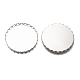 304 Stainless Steel Cabochon Settings STAS-H136-13A-P-2