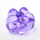 Perles européennes en acrylique transparente TACR-S144-14-3