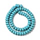 Synthetic Turquoise Beads Strand TURQ-G109-10x6mm-06-3