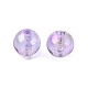 4 style 2 couleurs de perles acryliques transparentes DIY-FS0002-49-3