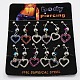 Body Jewelry Heart Alloy Rhinestone Navel Ring Belly Rings RB-D073-01-1