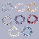 Electroplate Glass Beads Strands EGLA-E057-03B-M-1