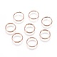 304 anelli portachiavi in ​​acciaio inox STAS-P223-22RG-08-1