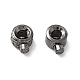 Perline ondulato in Ottone&nbsp;KK-E280-01B-2