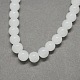 Jelly Style Round Spray Painted Glass Beads Strands X-DGLA-R001-4mm-9-2