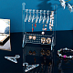 Transparenter Acryl-Ohrring-Display-Aufhänger EDIS-WH0029-33B-6