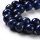 Chapelets de perle en lapis-lazuli naturel G-G953-04-10mm-5