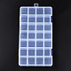 Recipientes rectangulares de almacenamiento de perlas de polipropileno (pp) CON-S043-039B-2