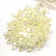 Electroplate Glass Beads Strands EGLA-J031-F03-2