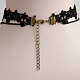 Gotische Spitze Halsketten X-NJEW-N0052-283-4
