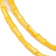 Eau douce naturelle de coquillage perles brins SHEL-G013-01J-3