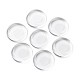 18MM Double-side Flat Round Transparent Glass Cabochons for Photo Craft Jewelry Making X-GGLA-S601-1-4