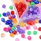 240Pcs 9 Colors Acrylic Beads MACR-YW0001-71-4