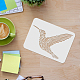 Large Plastic Reusable Drawing Painting Stencils Templates DIY-WH0202-099-3