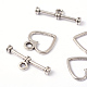 Tibetan Style Alloy Toggle Clasps LF1178Y-01-2