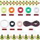 Kit para hacer llaveros navideños de diy de Sunnyclue DIY-SC0022-60-2