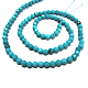 Brins de perles rondes en magnésite naturelle TURQ-L020-4mm-02-2