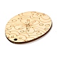 Bricolage artisanat pendentifs de découpes en forme d'oeuf de pâques AJEW-P087-B02-11-4