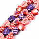 Handmade Polymer Clay Beads Strands CLAY-N010-084A-1