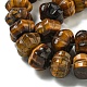 Природных тигровый глаз бисер нитей G-G142-A15-01-4