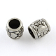 Perlas de aleación de zinc de estilo tibetano X-TIBEB-R063-009AS-RS-1
