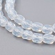 Chapelets de perles d'opalite GLAA-F002-G04-3
