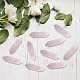 SUNNYCLUE 1 Box 10Pcs Rose Quartz Crystal Points Hexagonal Healing Chakra Faceted Gemstone Pointed Bullet Stones Wands Carved for Jewelry Making DIY Necklace Riki Balancing Meditation G-SC0001-61-3