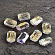 Austrian Crystal Faceted Emerald Cut Beads 5515-18x12.5-101(U)-1