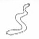 304 Edelstahl Kabelkette Halsketten NJEW-H203-01P-2