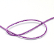 丸アルミ線  曲げ可能なメタルクラフトワイヤー  DIYジュエリークラフト作成用  暗紫色  6ゲージ  4mm  16m / 500g（52.4フィート/ 500g） AW-S001-4.0mm-11-3