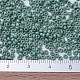 MIYUKIラウンドロカイユビーズ  日本製シードビーズ  （rr2028)マットな不透明な海の泡の光沢  11/0  2x1.3mm  穴：0.8mm  約1111個/10g X-SEED-G007-RR2028-4