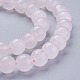 Natural Pink Calcite Beads Strands X-G-F687-01AB-3