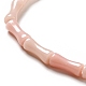 Natural Pink Opal Beads Strands G-E071-B01-4