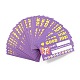 Rechteckige Belohnungskarte aus Papier DIY-K043-06-03-1