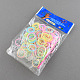 Hottest DIY Candy Color Twist Rubber Loom Bands Refills for Kids X-DIY-S001-M01-2