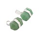 Natural Green Aventurine Gemstone Pendants G-N0061-02-1