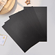 プラスチックシート  長方形  ブラック  300x200x1.2mm&nbsp;DIY-WH20079-041A-01-7