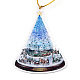 Acrylic Christmas Tree Pendant Decoration HJEW-Q010-01C-2