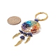 Porte-clés lapis lazuli naturel KEYC-JKC00435-04-2