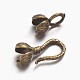 Brass Hook and S-Hook Clasps KK-M141-04AB-RS-2