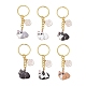 Брелки из сплава эмали&nbsp;KEYC-JKC01324-2