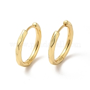 Серьги-кольца из латуни с реечным покрытием для женщин EJEW-E270-28G