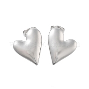 Серьги-гвоздики из нержавеющей стали 304 EJEW-P258-12P